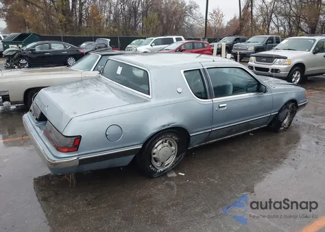 1986 Mercury Cougar из США, поврежденный, VIN 1MEBP92F9GH706436